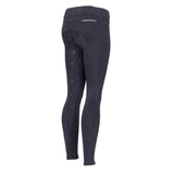 Shires Aubrion Optima LX Riding Tights - Young Rider #colour_black