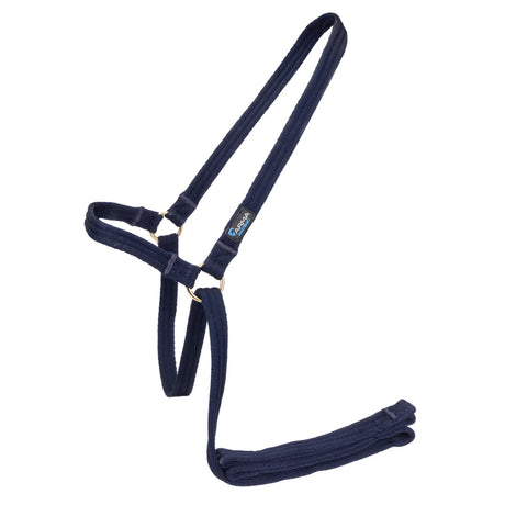 Shires ARMA Cushion Web Halter & Lead #colour_navy