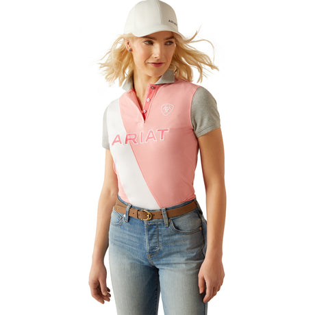 Ariat Women's Taryn Polo #colour_flamingo-pink