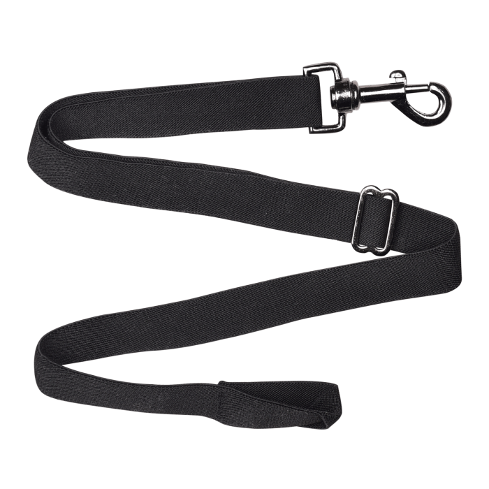 Waldhausen Elastic Leg Straps With Hooks #colour_black