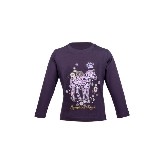 HKM Longsleeve shirt -Lola- #colour_dark-lilac