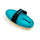 Ezi-Groom Grip Body Brush With Goat Hair #colour_sea-green