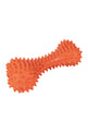 HKM Natural Rubber Dog Toy -Buddy Bone I- #colour_orange