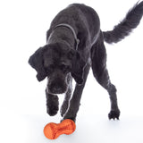 HKM Natural Rubber Dog Toy -Buddy Bone II- #colour_orange