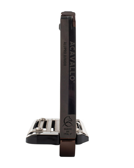 Acavallo Arena Alupro Junior Stirrups #colour_brown