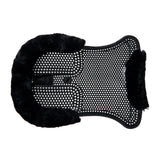 Acavallo Gel Ns-S Classic-S Cut-Out Rear Riser #colour_black-black