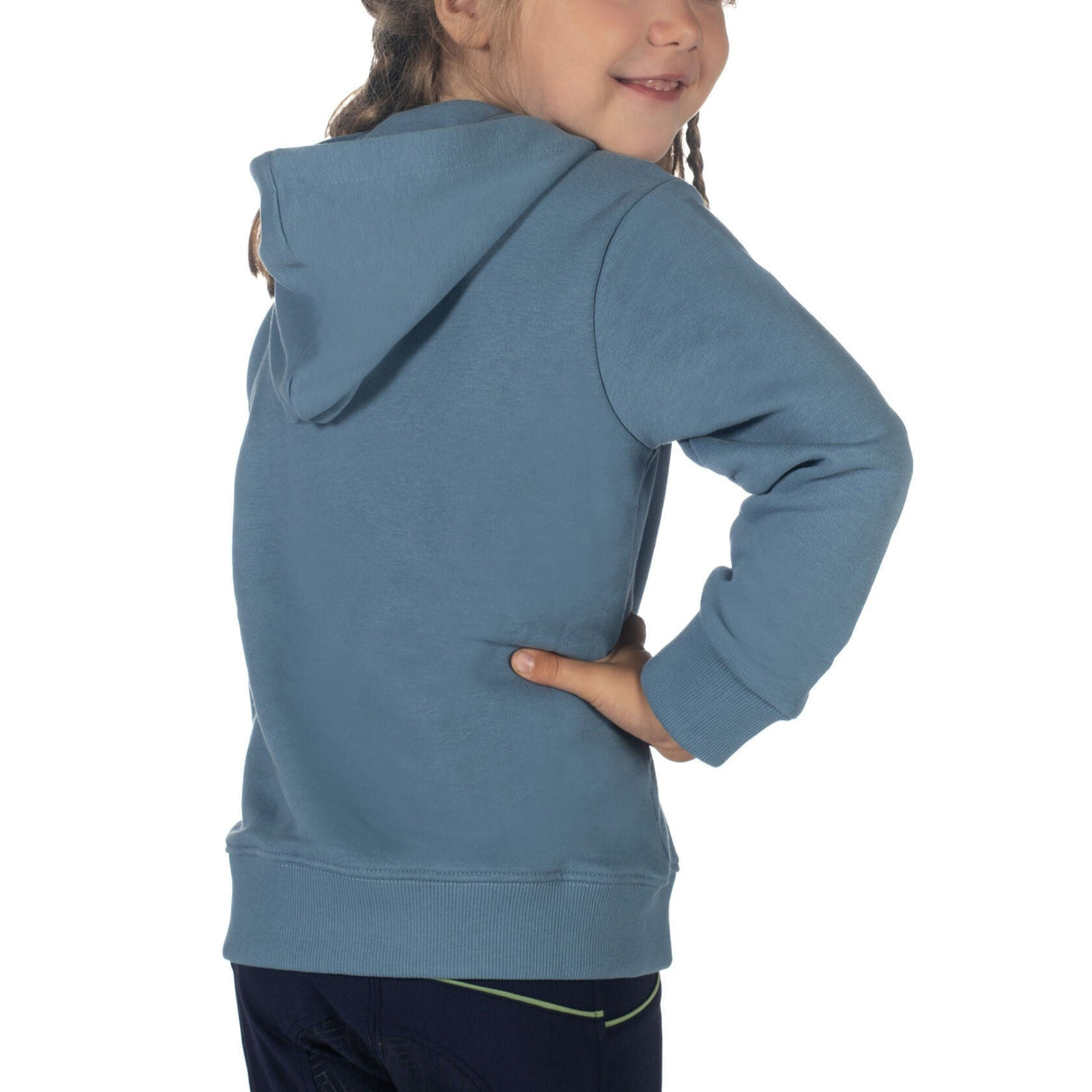 HKM Children's Hoody -Diana- #colour_smokey-blue