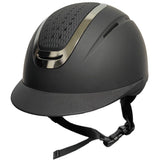 HKM Riding Helmet -Sydney City- #colour_black-silver