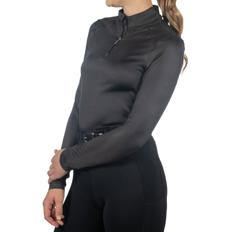 HKM Ladies Functional Shirt -Summer Milano II- #colour_black