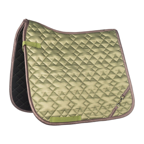 HKM Saddle Cloth -Golden Bit- #colour_jade-green