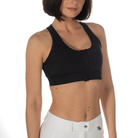 HKM Sports Bra -Amalfi- #colour_black