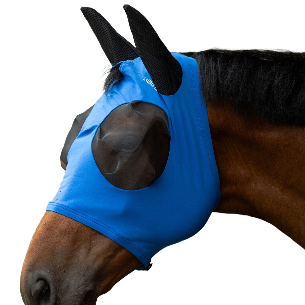 HKM Anti-Fly Mask -Amalfi- #colour_blue