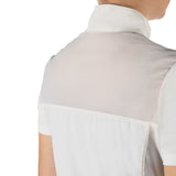 HKM Ladies Short Sleeve Competition Shirt -Skadi- #colour_white