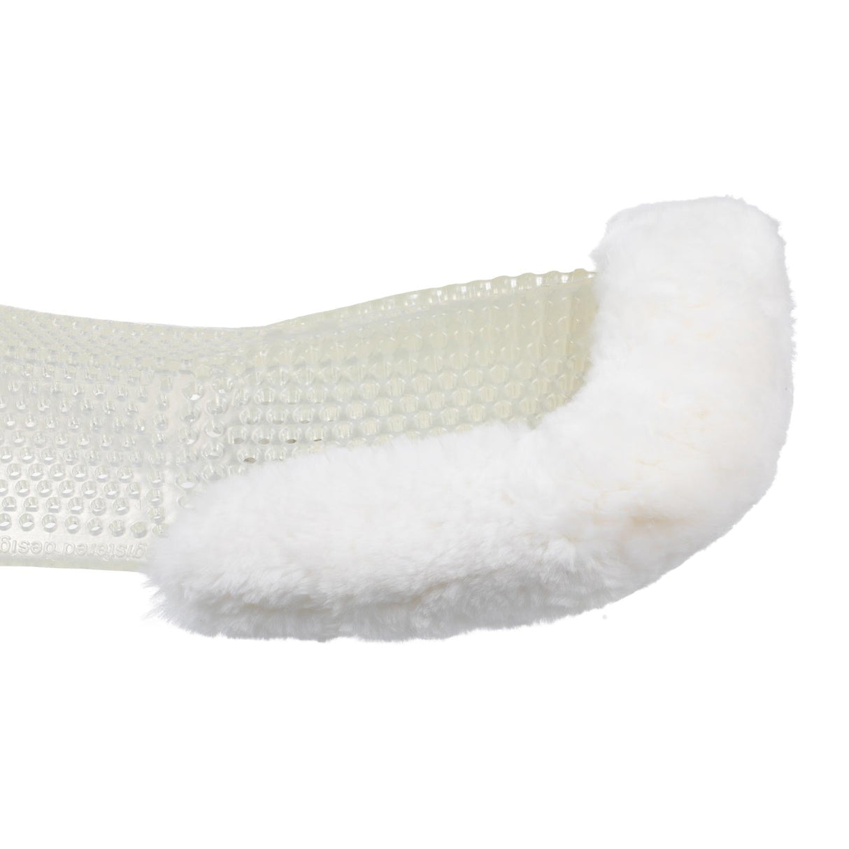 Acavallo Gel Ns-S Classic-S Cut-Out Rear Riser #colour_transparent-white