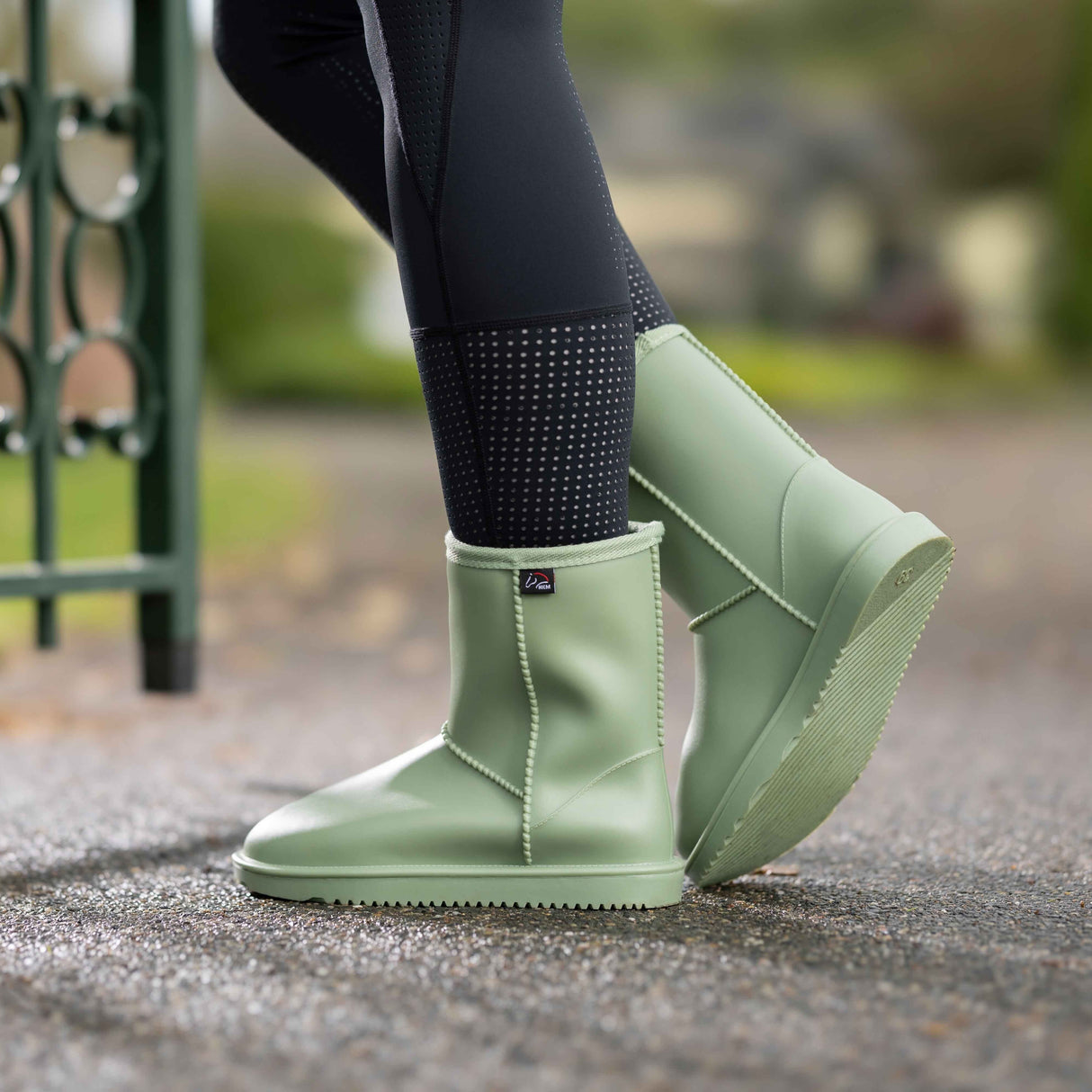 HKM All-Weather Boots -Davos Summer- #colour_jade-green