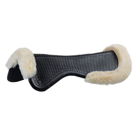 Acavallo Gel Ns-S Classic-S 1/2 Cut-Out Dri-Lex Flat #colour_natural-black