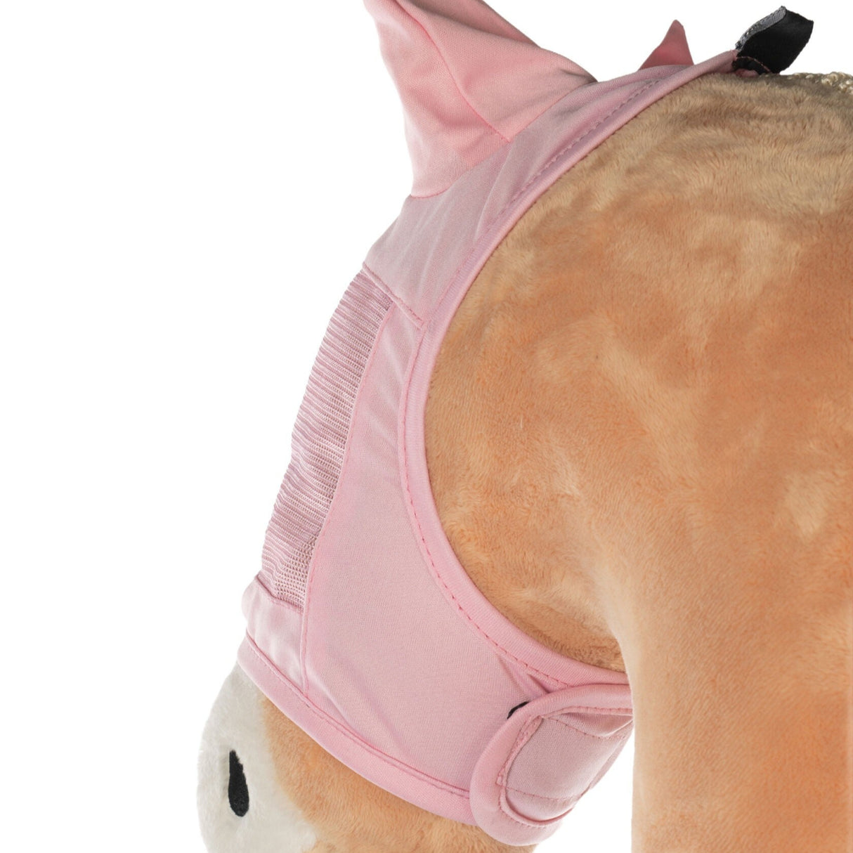 HKM Anti-Fly Mask -Hobby Horsing- #colour_rose