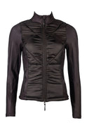 HKM Children's Jersey/Nylon Jacket -Prag II- Style #colour_deep-brown