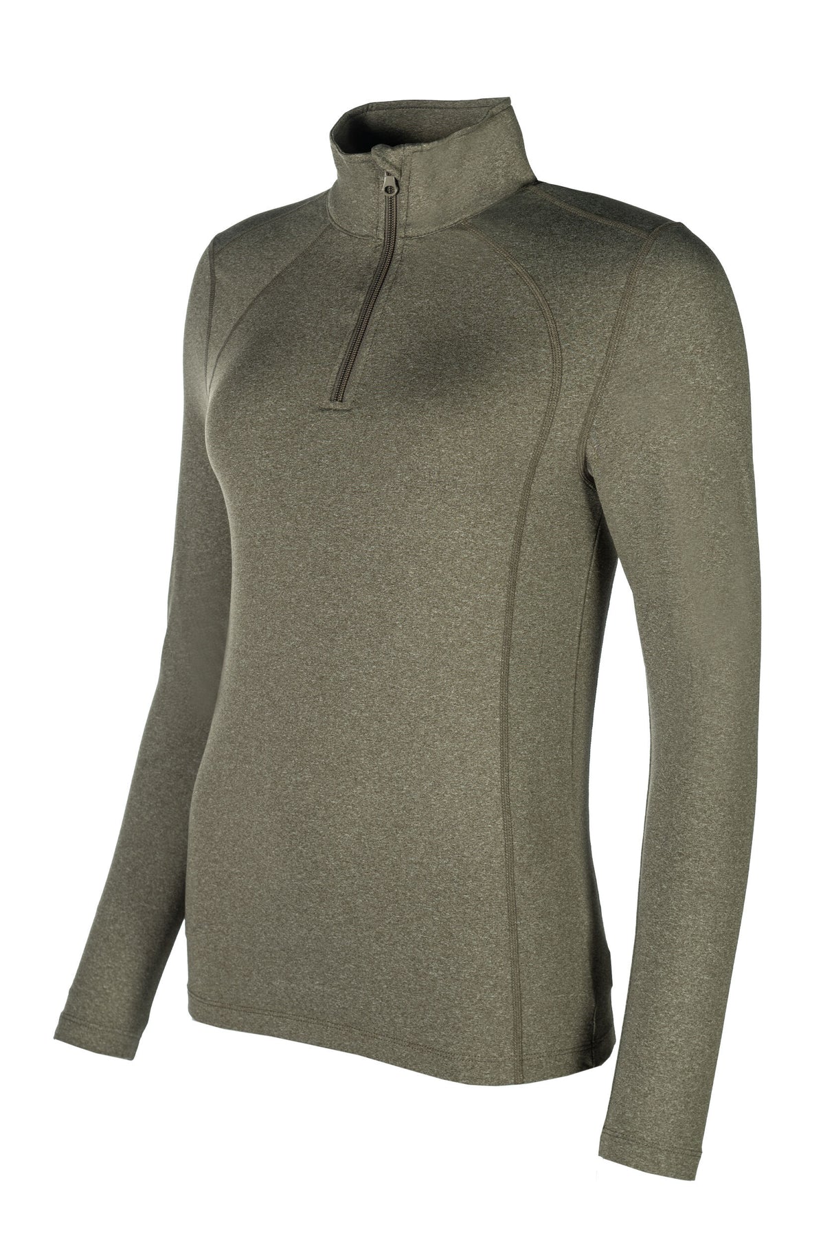 HKM Ladies Functional Shirt -Essentials Winter- #colour_olive-green