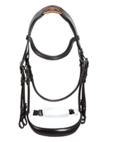 Acavallo Giocanda Bridle Calfskin & Double Reins #colour_brown