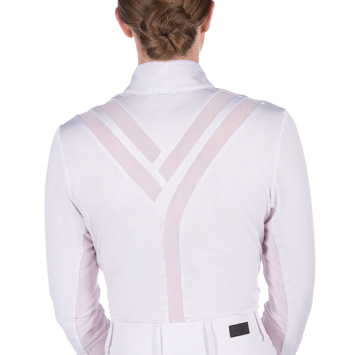 HKM Ladies Competition Shirt -Hunter- Long Sleeve