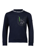 HKM Children's Longsleeve Shirt -Maui- #colour_deep-blue