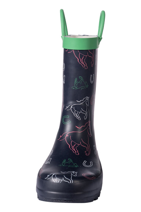 HKM Rubber Boots -Maui- #colour_deep-blue
