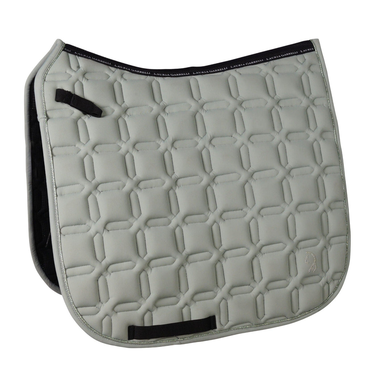 HKM Saddle Cloth -Limone Elegant- #colour_sage