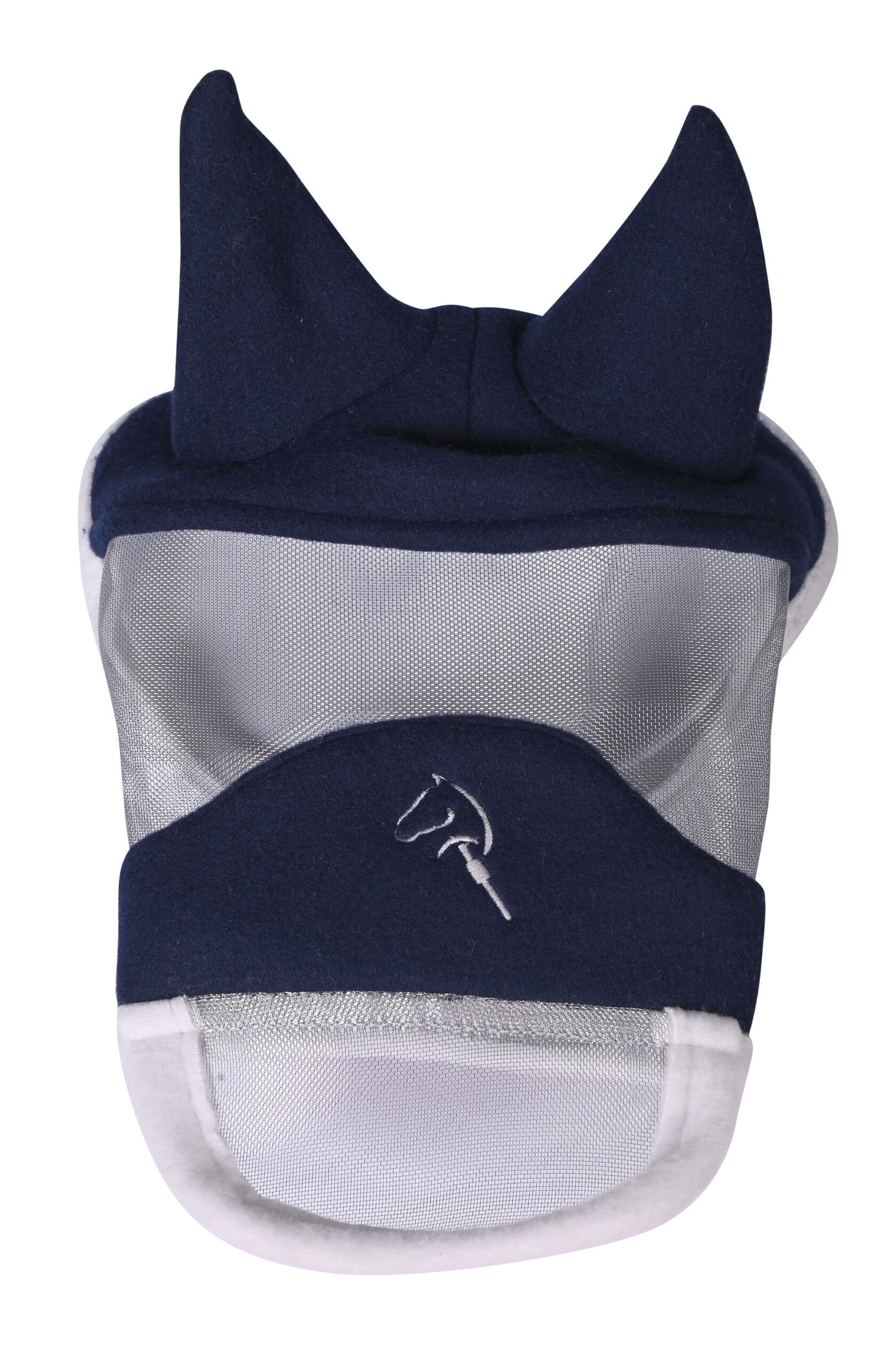 HKM Anti-Fly Mask with Nose -Hobby Horsing- #colour_blue