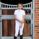 Coldstream Next Generation Children's Eckford Crystal Breeches #colour_white