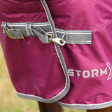 StormX Empra 200g Combi Turnout Rug #colour_purple