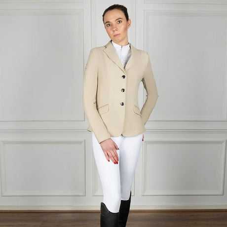 Coldstream Ladies Ledmore Diamante Show Jacket #colour_latte