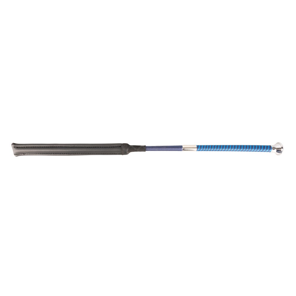 Hy Equestrian Legal Jump Bat with Braided Handle #colour_navy-blue