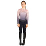 Hy Equestrian Elevate Allure Mizs Ombre Base Layer #colour_navy-maple-sugar