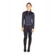 Hy Equestrian Elevate Allure Mizs Base Layer #colour_navy-rose-gold