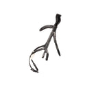 ProPresicce Pelle Grackle Leather Bridle by Hy Equestrian #colour_black-silver