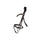 ProPresicce Pelle Raised Flash Leather Bridle by Hy Equestrian #colour_black-silver