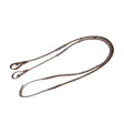 ProPresicce Massa Ergo Grip Rubber Reins by Hy Equestrian #colour_brown