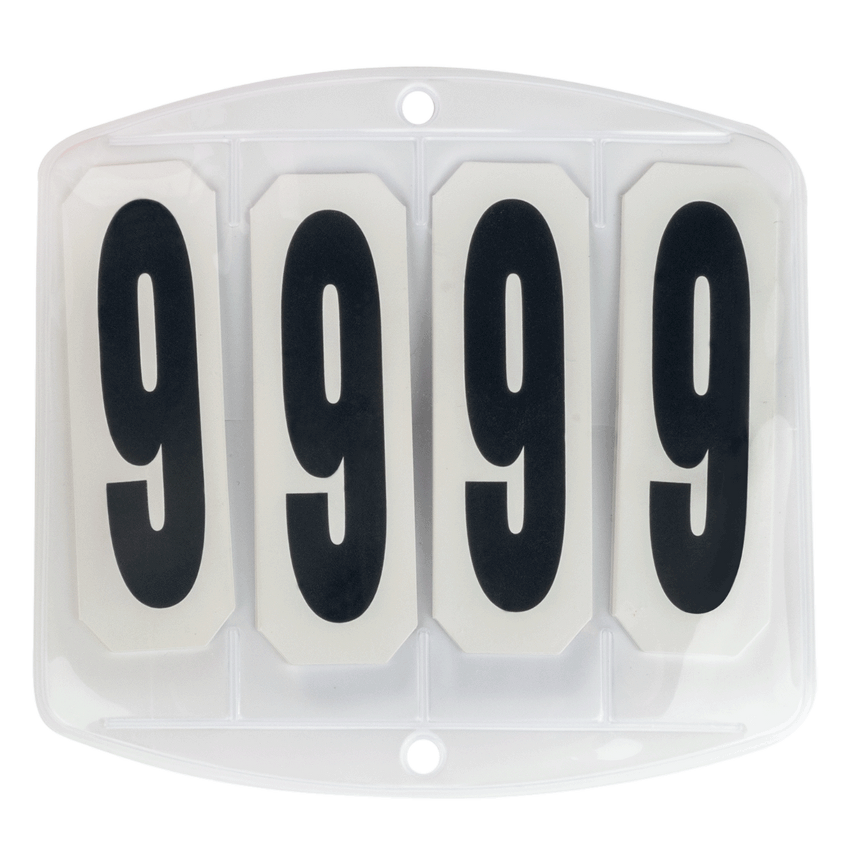 Waldhausen 4-Digit Event-Pad-Numbers With Touch Tape #colour_white