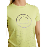 Montar MoSille with Gun Metal Logo T-Shirt #colour_creamy-lime