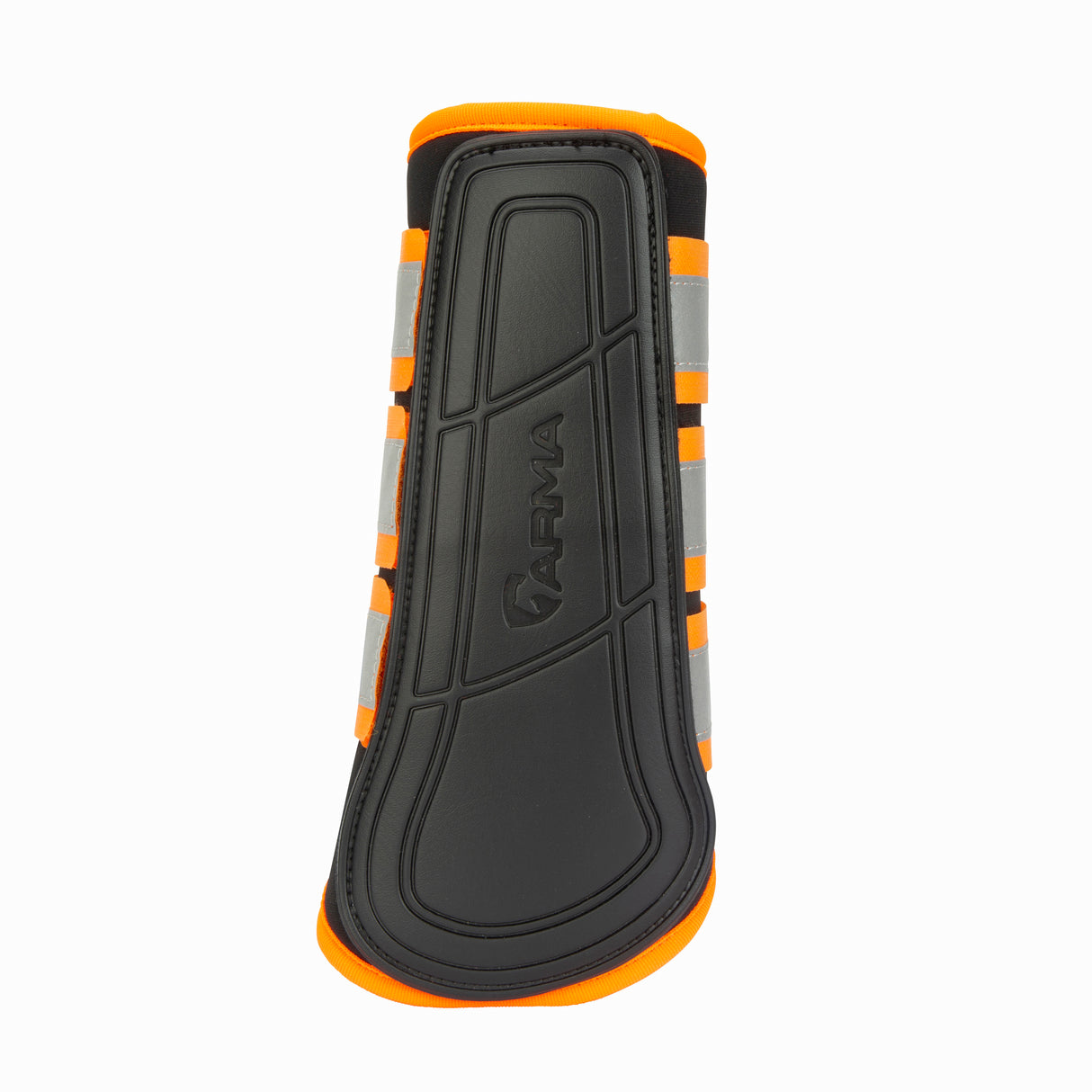 Shires ARMA EQUI-FLECTOR® Brushing Boots #colour_orange