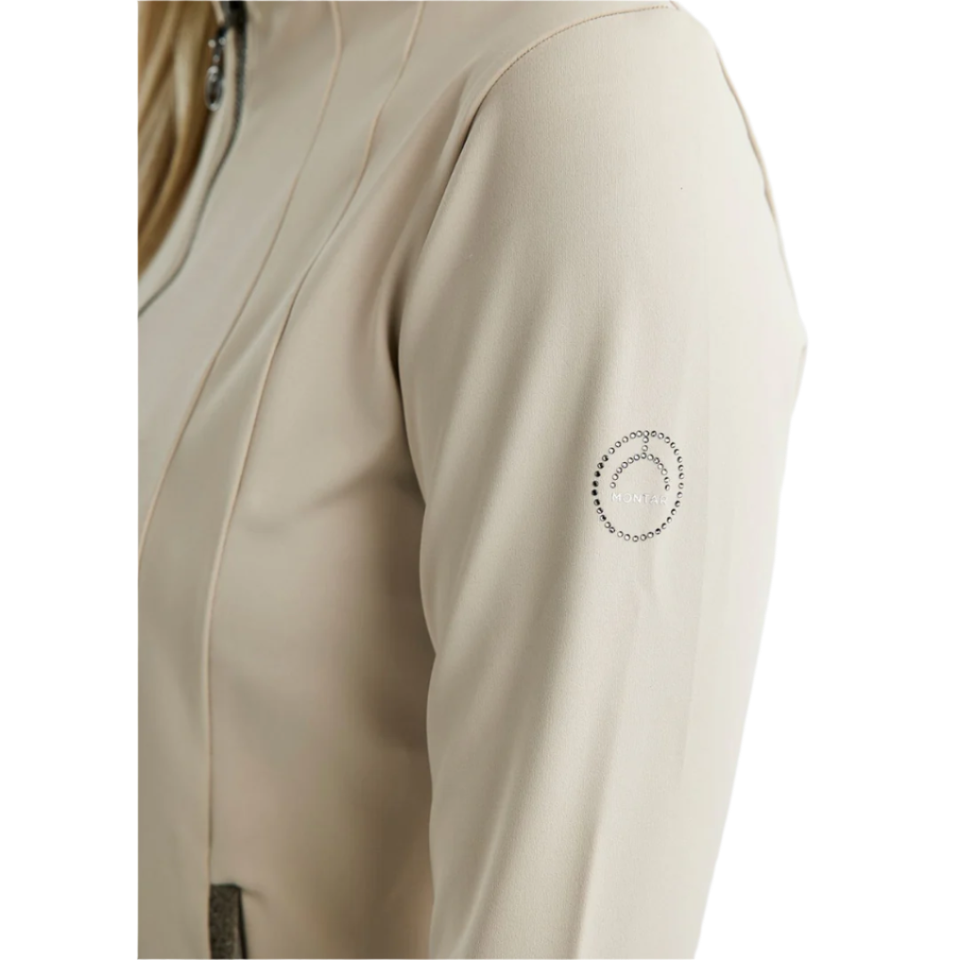 Montar MoGloria Full Zip Jacket Caviar Tape #colour_light-silver-grey