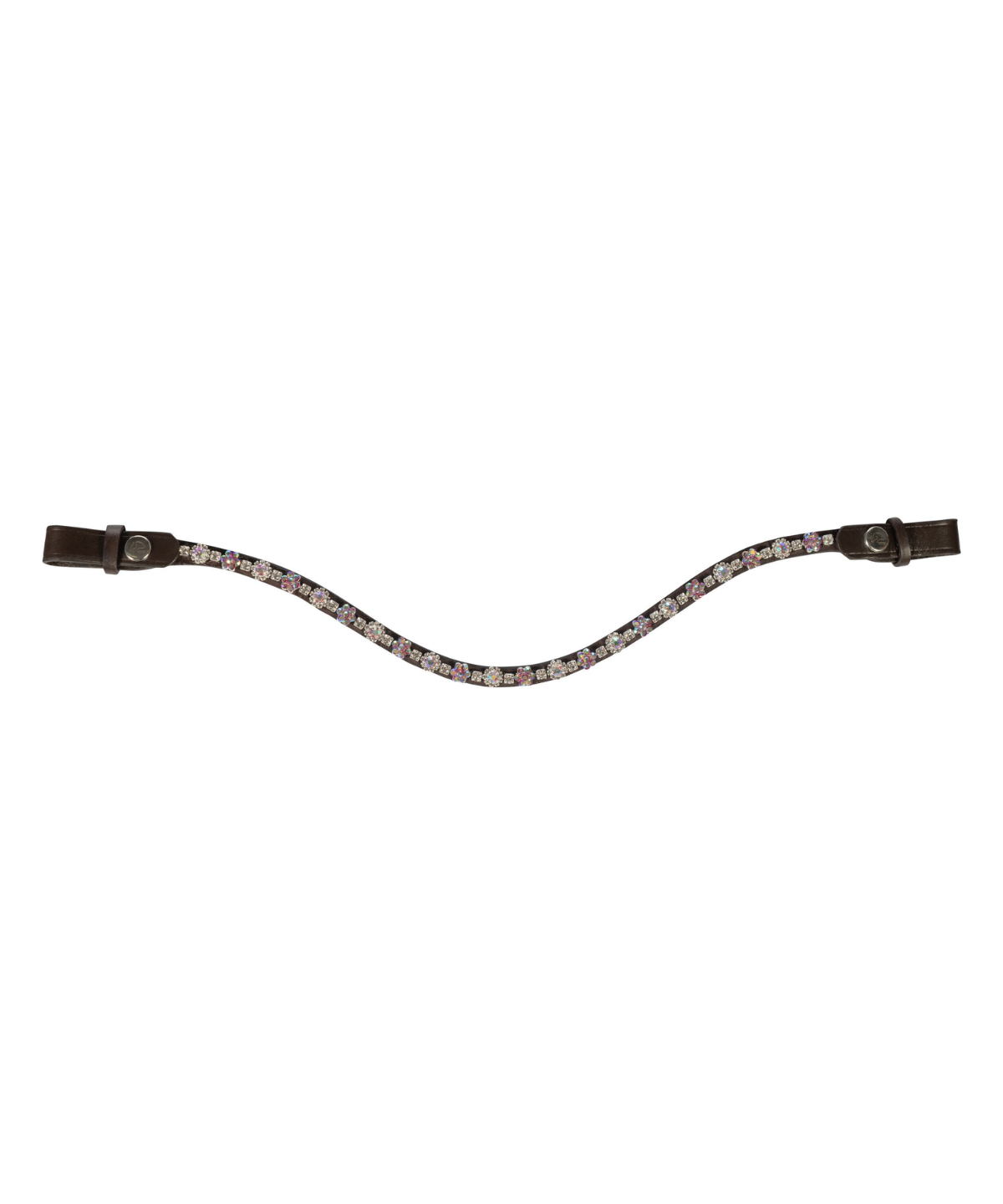 HKM Browband -Daisy- #colour_brown-dark-rose