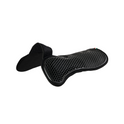 Acavallo Pad SP WFS Suede Hexagonal Gel Front Riser #colour_black