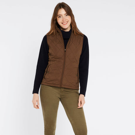 Dubarry Womens Heywood Gilet #colour_bronze