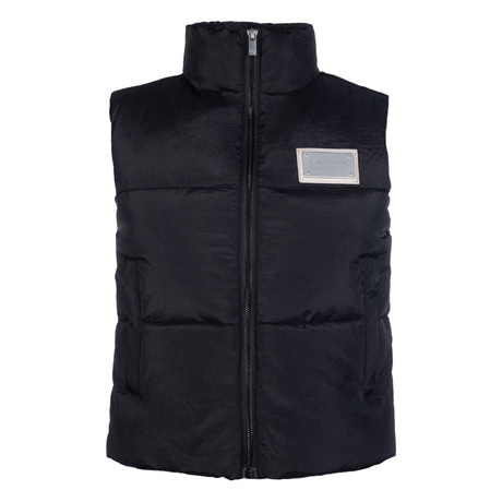 HKM Women's Quilted Vest -Livigno- #colour_black