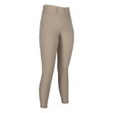 HKM Women's Silicone Knee Patch Riding Leggings -Jil High Waist- #colour_beige