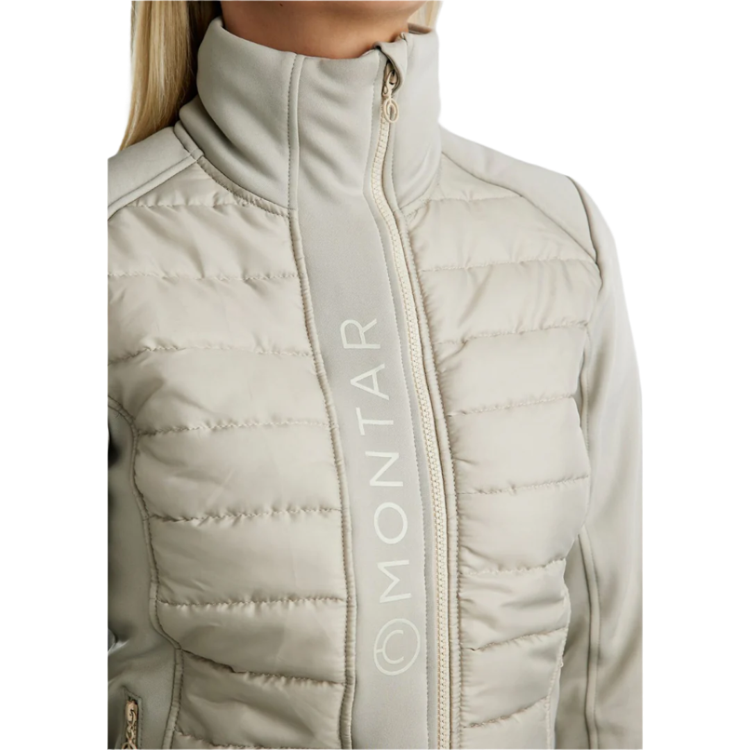 Montar Emma Ladies Quilted Jacket #colour_light-silver-grey