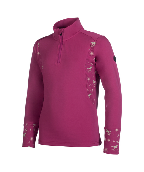 HKM Children's Functional Shirt -Polly- #colour_magenta