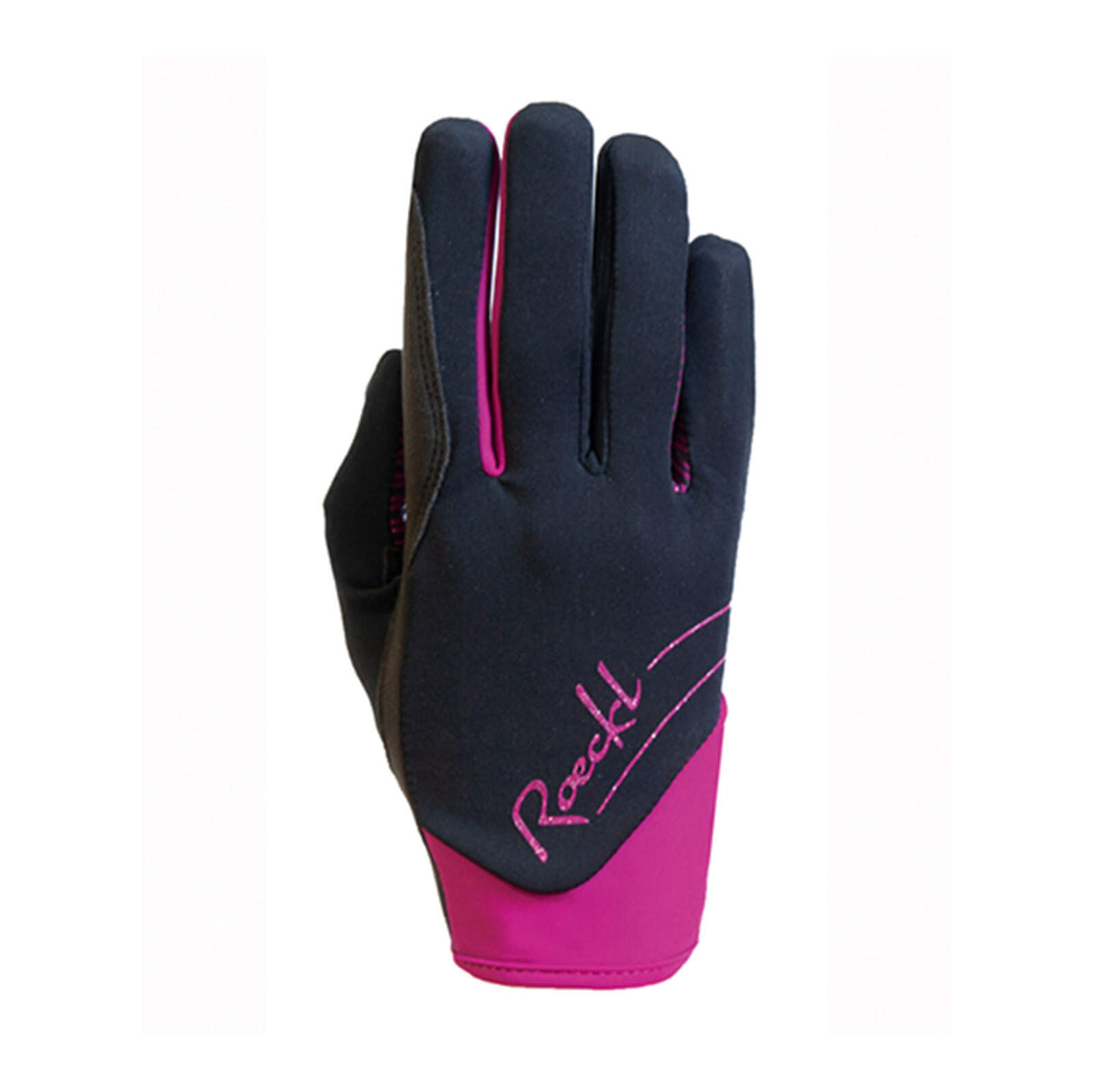 Roeckl Weldon Riding Gloves #colour_black-berry